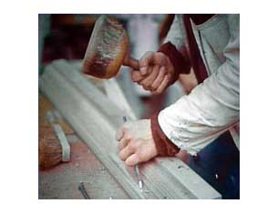  Lucrul la panourile de piatr� prefabricate