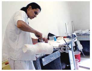  Executarea unei forme din gips