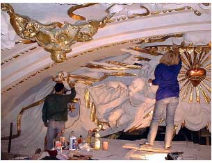  Finisarea procesului de aurire - tratamentul final