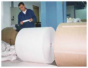 Verificarea calit��ii h�rtiei de ziar